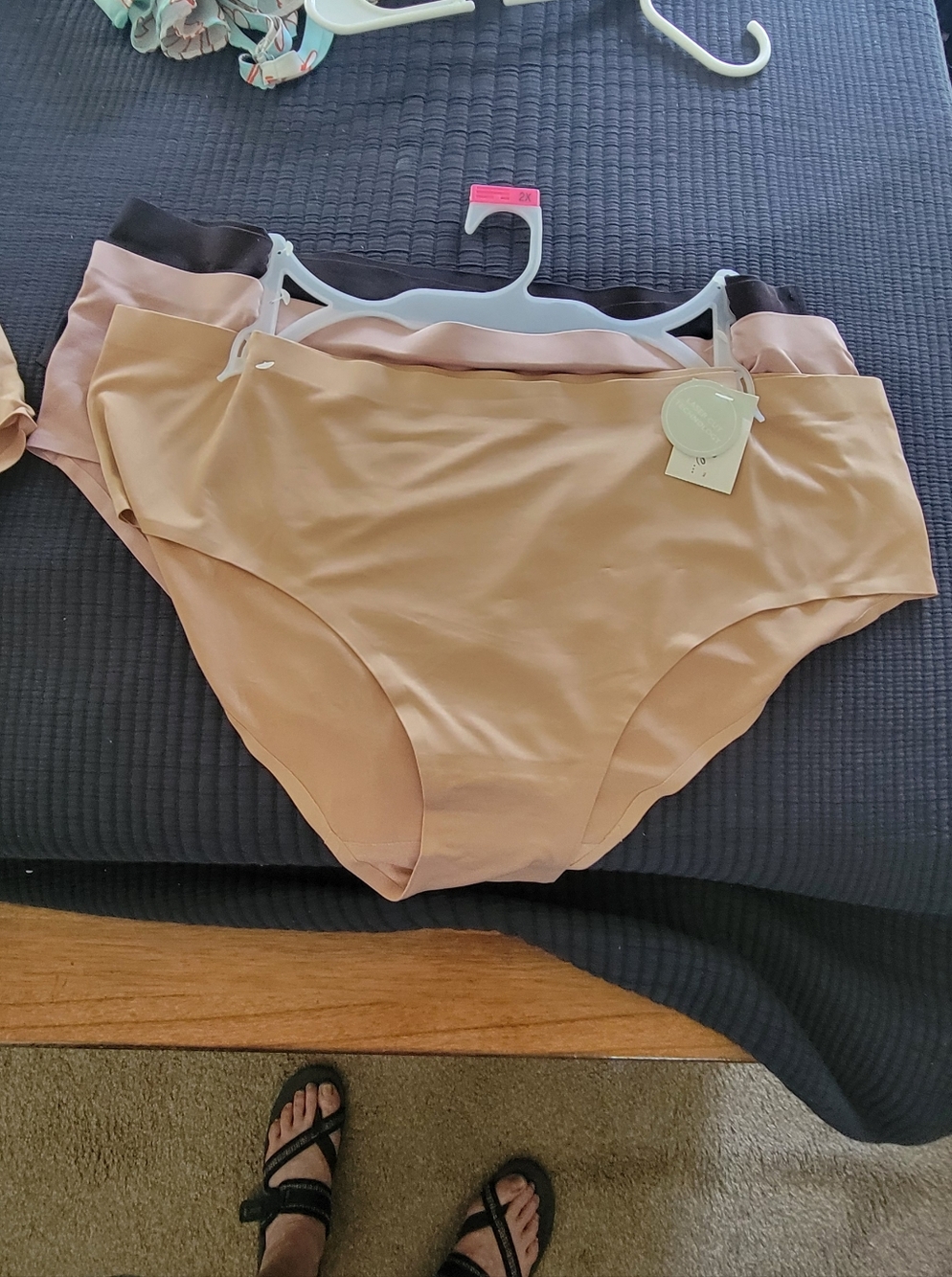 Plus Size Just Be Laser Cut Technology Set Of 3 Per Pack Womens Underware New.